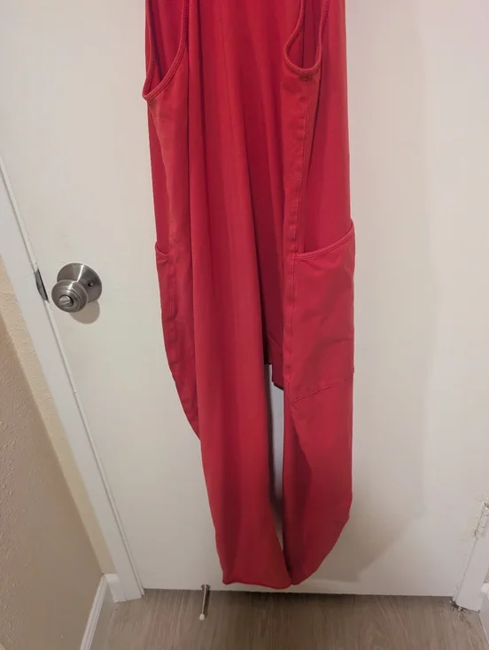 Free People Movement Hot Shot Onesie In Cherry - Picture 9 of 16